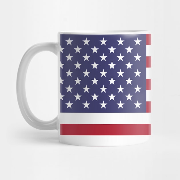 American Flag of United States by merchlovers